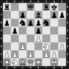1943 Salzburg – Round 4 – Keres, Paul – 1/2-1/2 – Alekhine, Alexander – G27