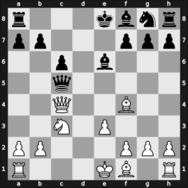 1943 Ventnor City – Round 2 – Shainswit, George – 1/2-1/2 – Adams, Weaver – G5