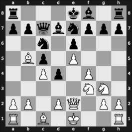 1943 Ventnor City – Round 3 – Suesman – 1/2-1/2 – Shainswit, George – G8