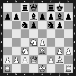 1944 45. US Open – Round 7 – Adams, Weaver – 0-1 – Reshevsky, Samuel – G4