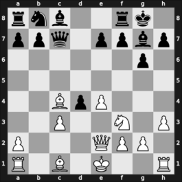 1944 45. US Open – Round 11 – Milton Kagan – 0-1 – Reshevsky, Samuel – G6