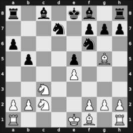 1944 La Plata Jockey Club – Round 3 – Pilnik, Herman – 1/2-1/2 – Michel, Paul – G13