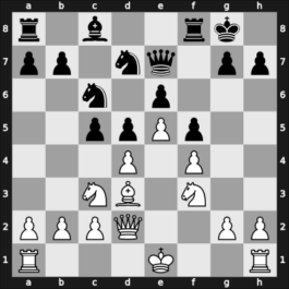 1944 La Plata Jockey Club – Round 8 – Czerniak, Moshe – 1/2-1/2 – Guimard, Carlos E – G40