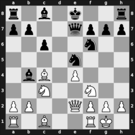 1944 La Plata Jockey Club – Round 10 – Najdorf, Miguel – 1-0 – Graf-Stevenson, Sonja – G47