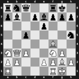 1944 La Plata Jockey Club – Round 2 – Sanguinetti, Renato – 1/2-1/2 – Pilnik, Herman – G2