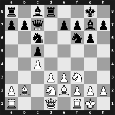 1944 La Plata Jockey Club – Round 12 – Najdorf, Miguel – 1/2-1/2 – Guimard, Carlos E – G16