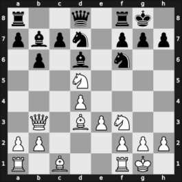 1944 Mar del Plata – Round 4 – Najdorf, Miguel – 1-0 – Garcia Vera, Romeo – G39