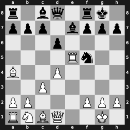 1944 Mar del Plata – Round 4 – Reed, E Payton – 1/2-1/2 – Michel, Pascal – G43