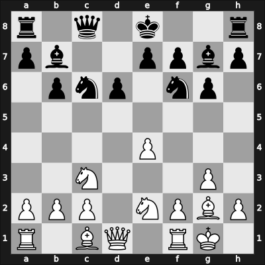 1944 Mar del Plata – Round 5 – Pelikan, Jan – 1/2-1/2 – Reed, E Payton – G51