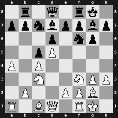 1944 Mar del Plata – Round 6 – Najdorf, Miguel – 1-0 – Pelikan, Jan – G54