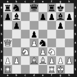 1944 Mar del Plata – Round 13 – Guimard, Carlos E – 1/2-1/2 – Pilnik, Herman – G101