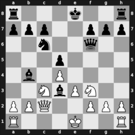 1944 Moskou ch-URS – Round 1 – Flohr, Salo – 1/2-1/2 – Smyslov, Vladimir – G40