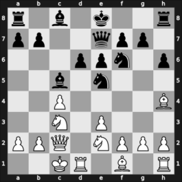 1944 Moskou ch-URS – Round 1 – Flohr, Salo – 1-0 – Lisitsin, Georgy – G41
