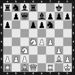 1944 Moskou ch-URS – Round 1 – Sokolsky, Alexey – 1/2-1/2 – Smyslov, Vladimir – G62