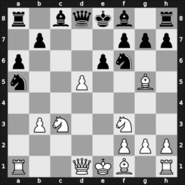 1944 Moskou ch-URS – Round 1 – Ravinsky, Grigory – 0-1 – Tolush, Alexander – G73