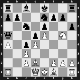 1944 Moskou ch-URS – Round 1 – Smyslov, Vladimir – 0-1 – Botvinnik, Mikhail – G91