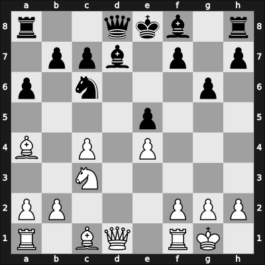 1944 New York ch-USA – Round 1 – Horowitz, Albert Israel – 1/2-1/2 – Fine, Reuben – G5