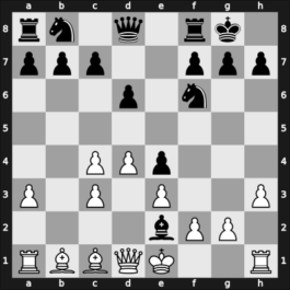 1944 Tbilisi – Round 1 – Kasparian, Genrikh – 1-0 – Shishov, Maxim Al – G7