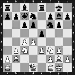 1944 Tbilisi – Round 1 – Petrosian, Tigran A. – 0-1 – Kasparian, Genrikh – G8