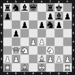 1944 USA Ch – Round 14 – Fine, Reuben – 1-0 – Isaacs, Lewis Jl – G9