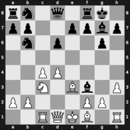 1944 Ventnor City – Round 8 – Levin, Jerome A – 1/2-1/2 – Shainswit, George – G21