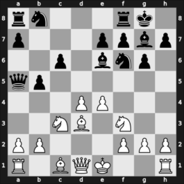 1945 Buenos Aires Circulo – Round 3 – Najdorf, Miguel – 1-0 – De Ronde, Chris – G12