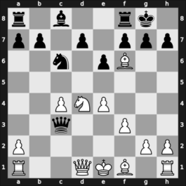 1945 Buenos Aires Circulo – Round 12 – De Ronde, Chris – 0-1 – Czerniak, Magdalena – G40