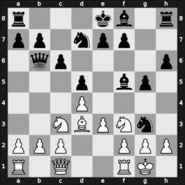 1945 Hastings4546 – Round 3 – Tartakower, Savielly – 0-1 – Euwe, Max – G13