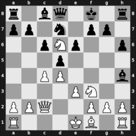1945 Hastings4546 – Round 4 – Euwe, Max – 0-1 – Bellod Thomas, Gonzalo – G20