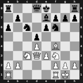1945 Hastings4546 – Round 10 – Denker, Arnold S – 1/2-1/2 – Euwe, Max – G58