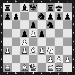 1945 Ljubljana – Round 8 – Puc, Stojan – 1/2-1/2 – Pachman, Ludek – G8