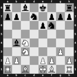 1945 Mar del Plata – Round 10 – Bolbochan, J. – 1/2-1/2 – Acebey Michel, Veroska – G28