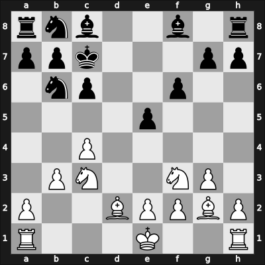 1945 Moscow Ch – Round 1 – Kamishov, Mikhail P – 1/2-1/2 – Konstantinopolsky, Alexander – G1