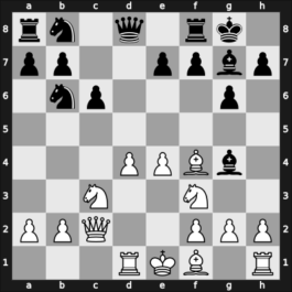 1945 Moscow Ch – Round 3 – Alatortsev, Vladimir N. – 1/2-1/2 – Flohr, Salo – G15