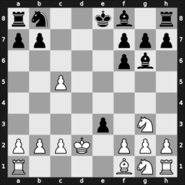 1945 Moscow Ch – Round 4 – Poliak, Abram – 0-1 – Lilienthal, Andor – G18
