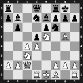 1945 Moscow Ch – Round 5 – Aramanovich, I – 0-1 – Poliak, Abram – G24