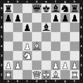 1945 Moscow Ch – Round 12 – Ragozin, Viacheslav – 1/2-1/2 – Flohr, Salo – G68