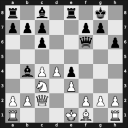 1945 Moscow Ch – Round 16 – Kamyshov, Mikhail – 1/2-1/2 – Flohr, Salo – G89