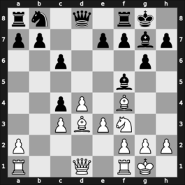 1945 Moscow RUS – Round 1 – Bondarevsky, Igor – 0-1 – Ragozin, Viacheslav – G1