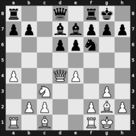 1945 Moscow RUS – Round 1 – Bronstein, David I – 1/2-1/2 – Smyslov, Vladimir – G4