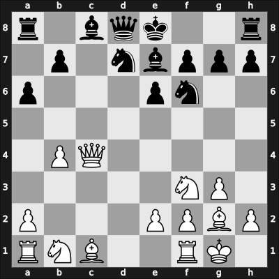 1945 Moscow RUS – Round 9 – Poliak, Abram – 1-0 – Verlinsky, Boris – G13