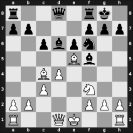 1945 Moscow RUS – Round 14 – Kamyshov, Mikhail – 0-1 – Poliak, Abram – G17