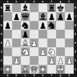 1945 Moskou ch-URS – Round 1 – Goldberg, Grigory A – 0-1 – Konstantinopolsky, Alexander – G4
