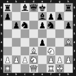1945 Moskou ch-URS – Round 1 – Bondarevsky, Igor – 1/2-1/2 – Smyslov, Vladimir – G26
