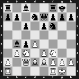 1945 Moskou ch-URS – Round 1 – Bondarevsky, Igor – 1/2-1/2 – Koblencs, Alexander – G60