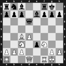 1945 Moskou ch-URS – Round 1 – Bronstein, David I – 1-0 – Koblencs, Alexander – G102