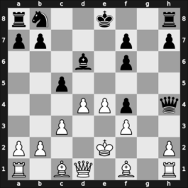 1945 Moskou ch-URS – Round 1 – Bronstein, David I – 1-0 – Alatortsev, Vladimir N. – G103