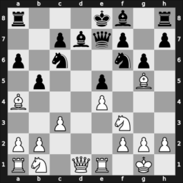 1945 Moskou ch-URS – Round 1 – Smyslov, Vladimir – 1/2-1/2 – Lilienthal, Andor – G110