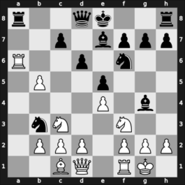 1945 Moskou ch-URS – Round 1 – Bronstein, David I – 1/2-1/2 – Lilienthal, Andor – G112