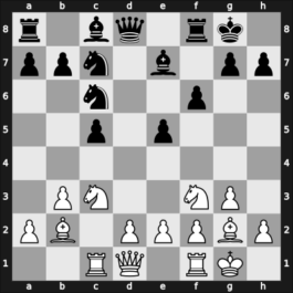1945 Moskou ch-URS – Round 16 – Goldberg, Grigory A – 0-1 – Botvinnik, Mikhail – G138